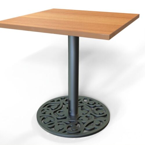 Base pedestal para mesa 55x55 Adriana