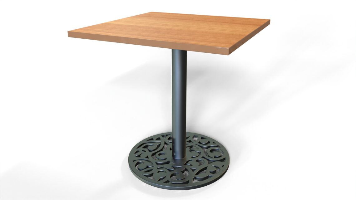 Base pedestal para mesa 55x55 Adriana