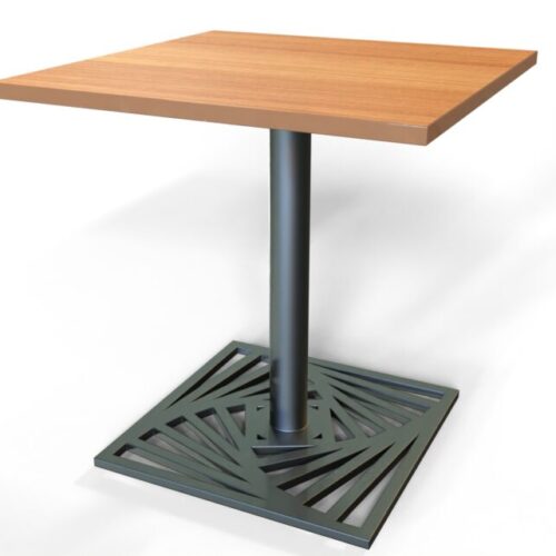 Base pedestal para mesa 55x55 Alejandra