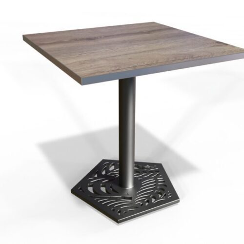 Base pedestal para mesa 55x55 Camila