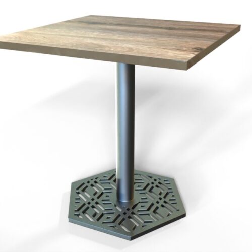 Base pedestal para mesa 55x55 Carolina