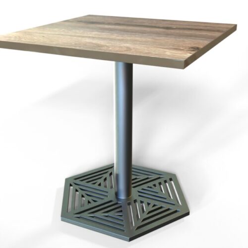 Base pedestal para mesa 55x55 Claudia