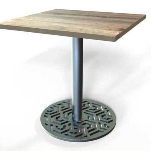 Base pedestal para mesa 55x55 Juana