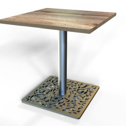 Base pedestal para mesa 55x55 Laura