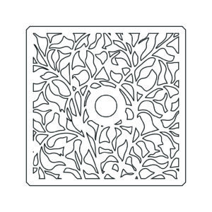 Base pedestal para mesa 55x55 Laura