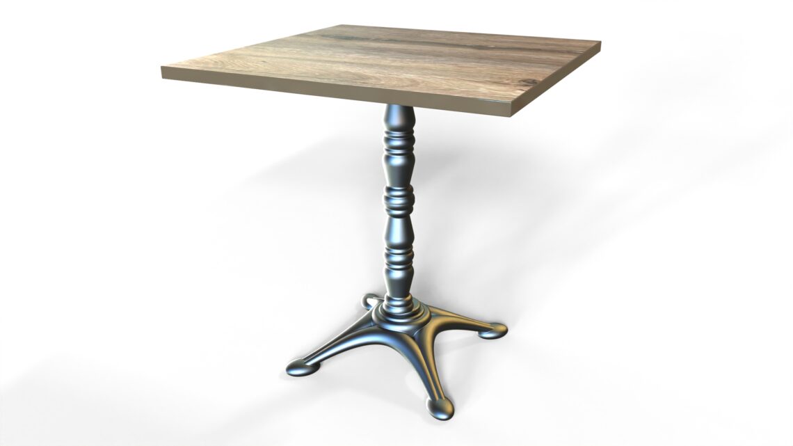 Base pedestal para mesa 55x55 Lourdes