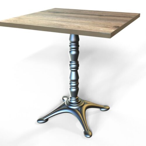 Base pedestal para mesa 55x55 Lorena