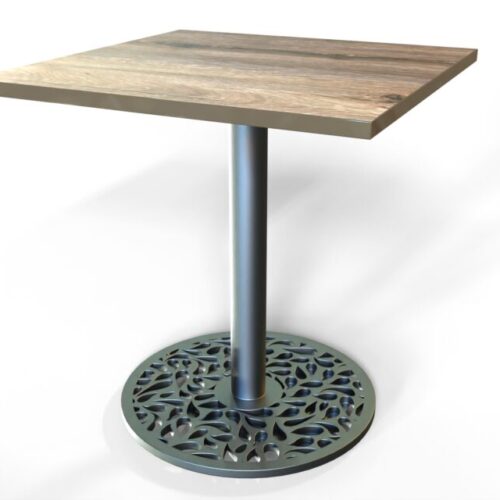 Base pedestal para mesa 55x55 María