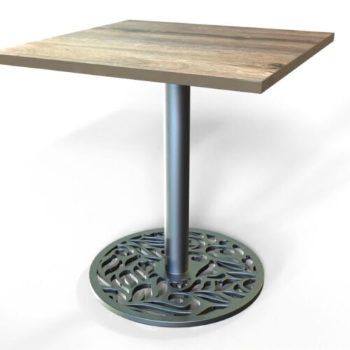 Base pedestal para mesa 55x55 Silvia