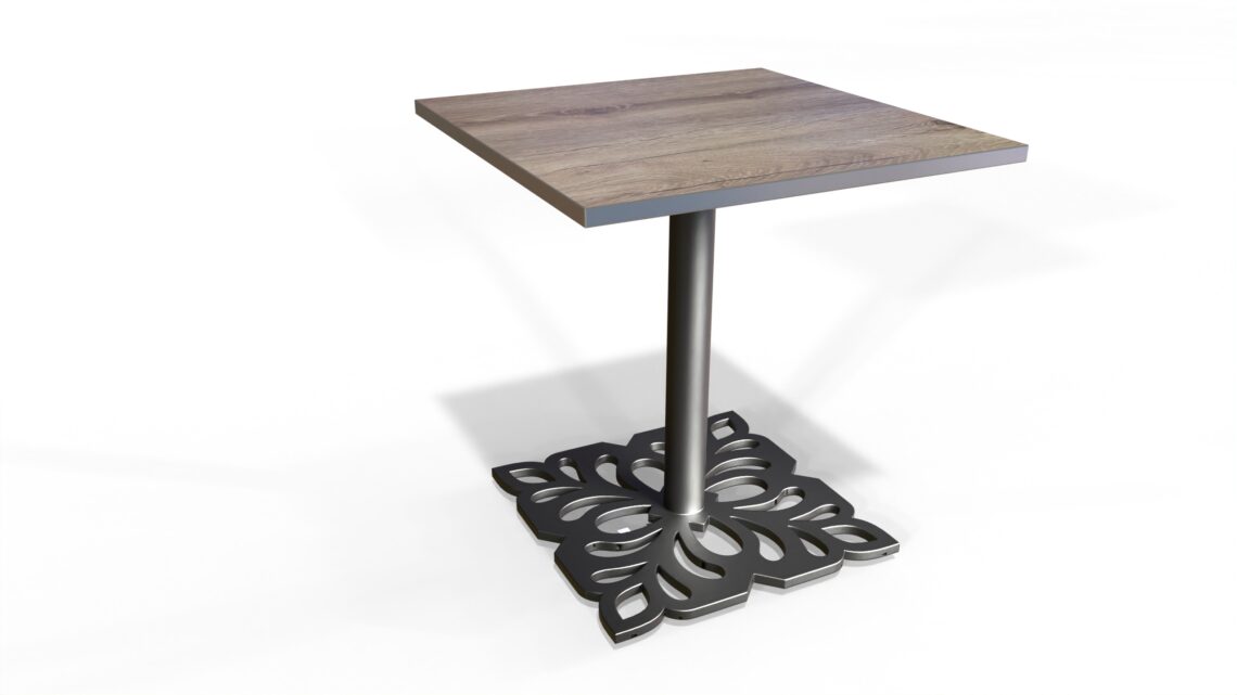 Base pedestal para mesa 55x55 Sofia