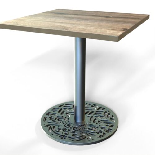 Base pedestal para mesa 55x55 Sonia