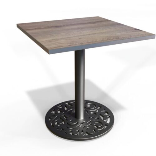 Base pedestal para mesa 55x55 Valentina