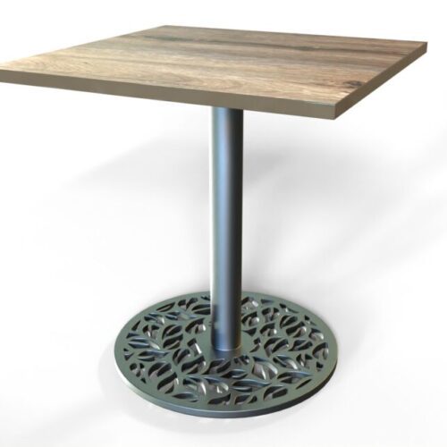 Base pedestal para mesa 55x55 Verónica