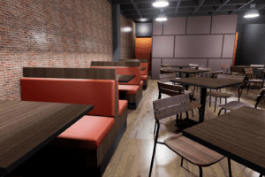 Sillas y mesas para restaurantes