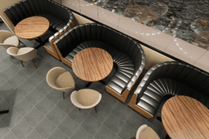 Booth para restaurante