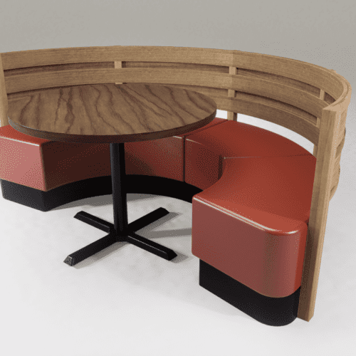 Booth para restaurante