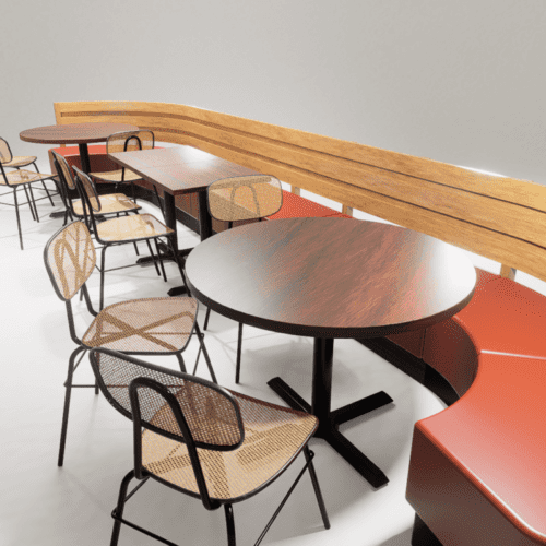 Booth para restaurante