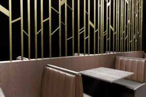 Booths para restaurantes