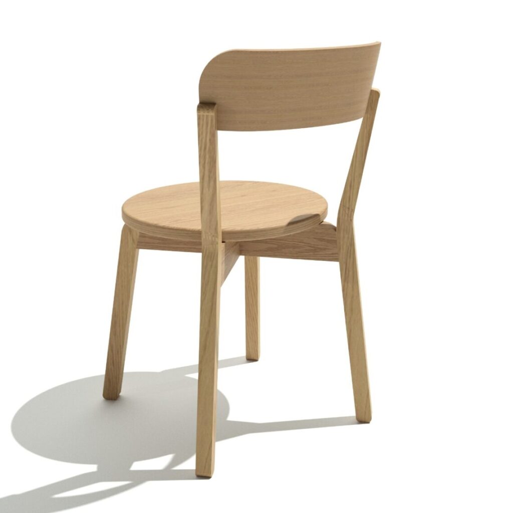 Producción en fábrica de mesas y sillas para restaurantes, con materiales resistentes y diseño profesional.